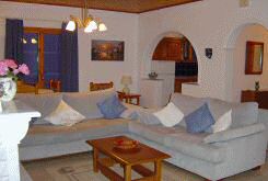 Spacious living areas accommodate 10 persons in complete comfort.