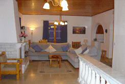 Cosy fireplace for the occasional cool evening.