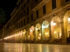 Corfu town at night
